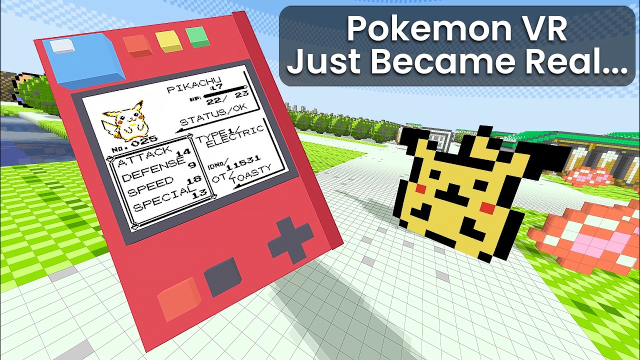 VR Pokemon is FINALLY REAL