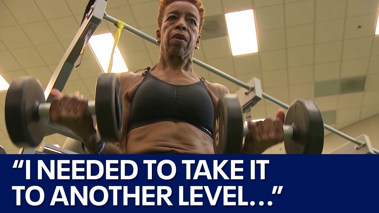 At 72, grandma competes in 1st fitness competition