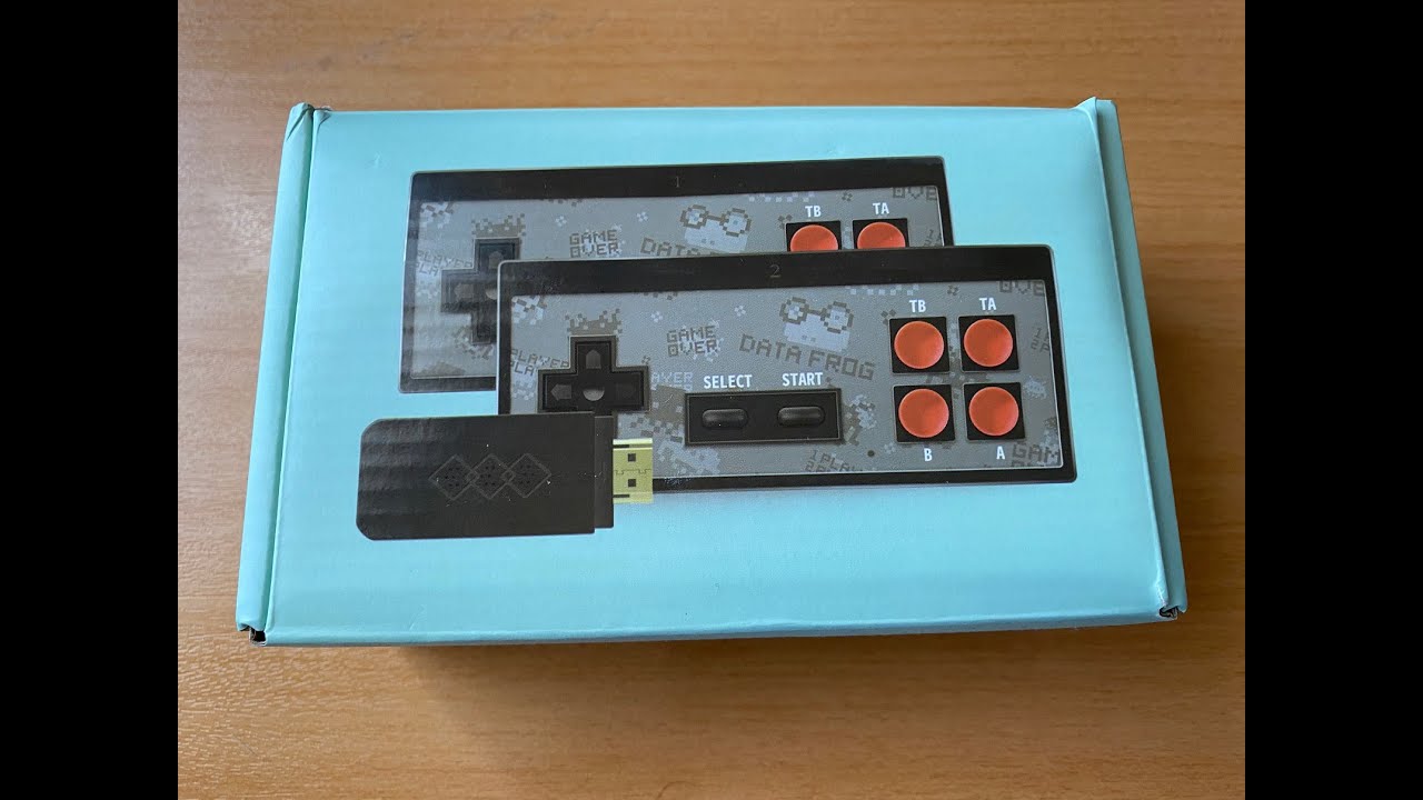 Data Frog Y2 - Die BESTE HD 8Bit Retro Konsole seit langem für 28 Euro Unboxing Video