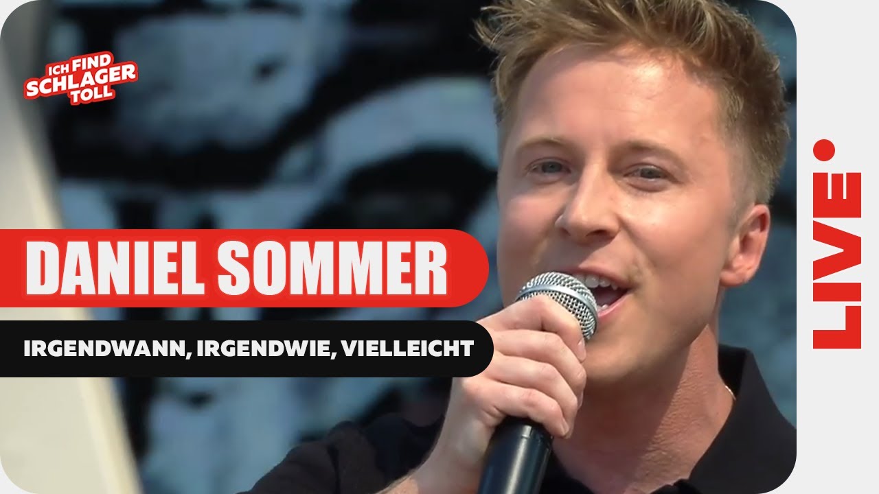 Daniel Sommer - Irgendwann, irgendwo, vielleicht (Live im ZDF Fernsehgarten)