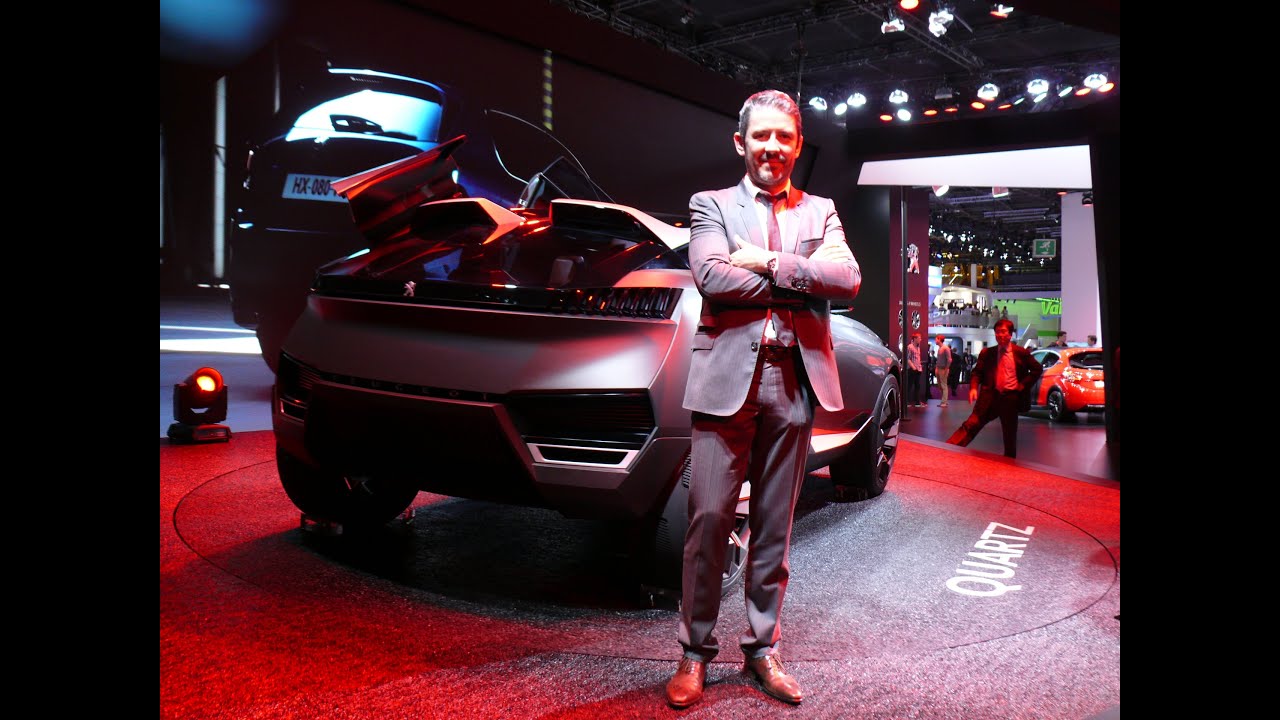 Peugeot Quarz concept + exlusiv Interview Gilles Vidal
