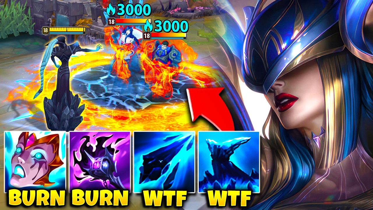 So full BURN Lissandra is hidden OP and this video proves it... (FIRE AND ICE COMBO)