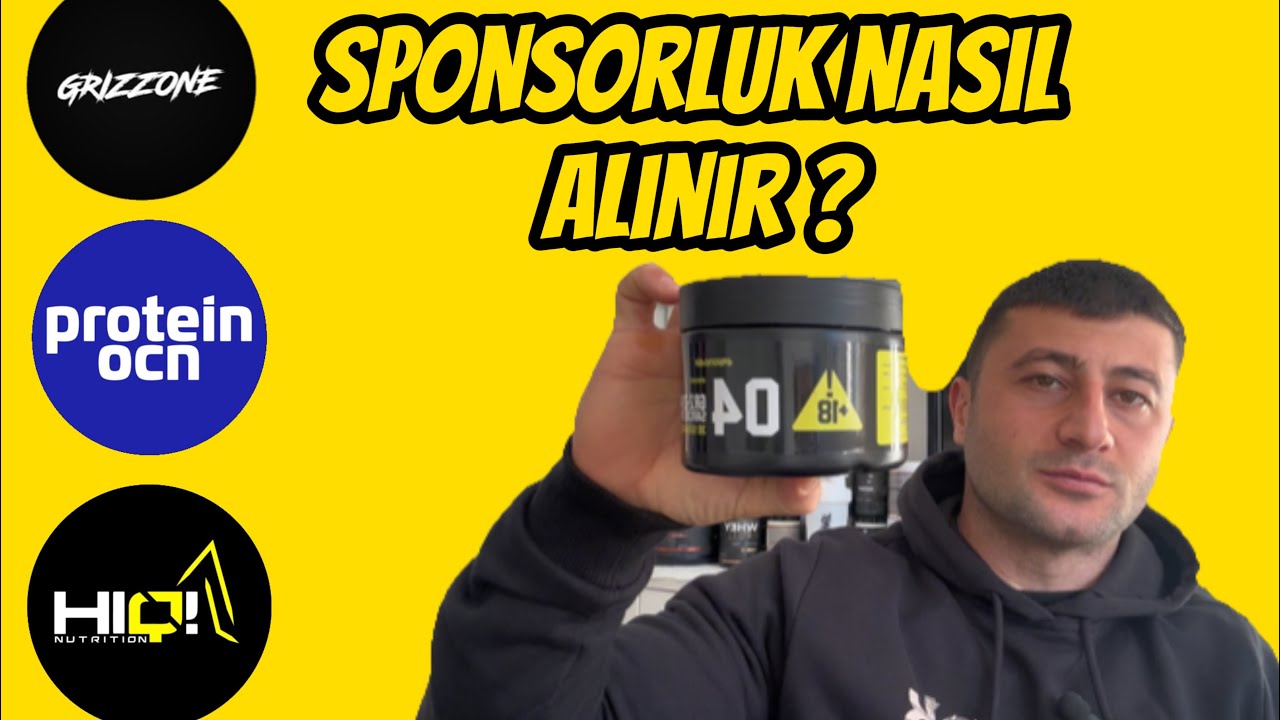 ￼SPONSORLUK NASIL ALINIR ? #işbirliği