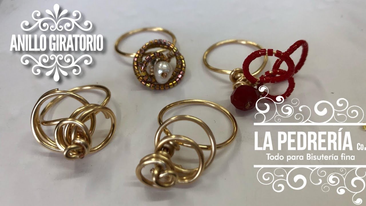 Jueves de tutorial : Hoy Anillo Giratorio en Alambrismo