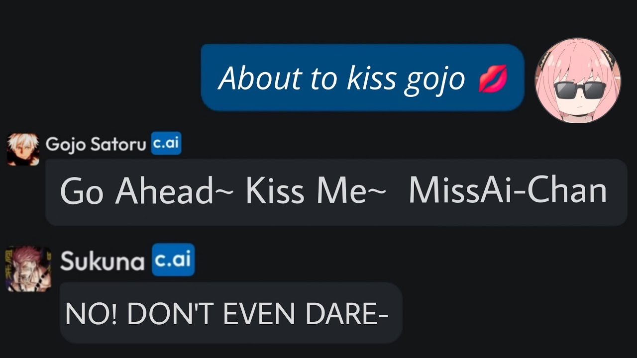Character Ai, But I'm Making Sukuna Jealous By flirting with Gojo #characterai #ai