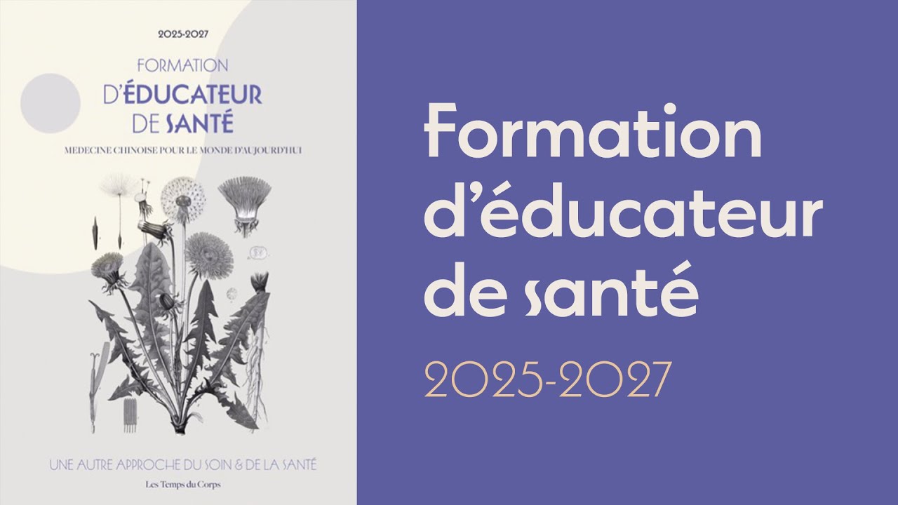 Formation d'éducateur de santé 2025-2027