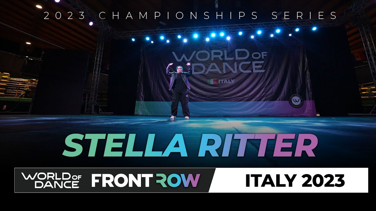 Stella Ritter | FrontRow | Junior Division | World of Dance Italy 2023 | #woditaly23