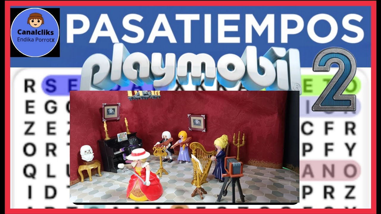 PASATIEMPOS PLAYMOBIL 2 . El infiltrado.               