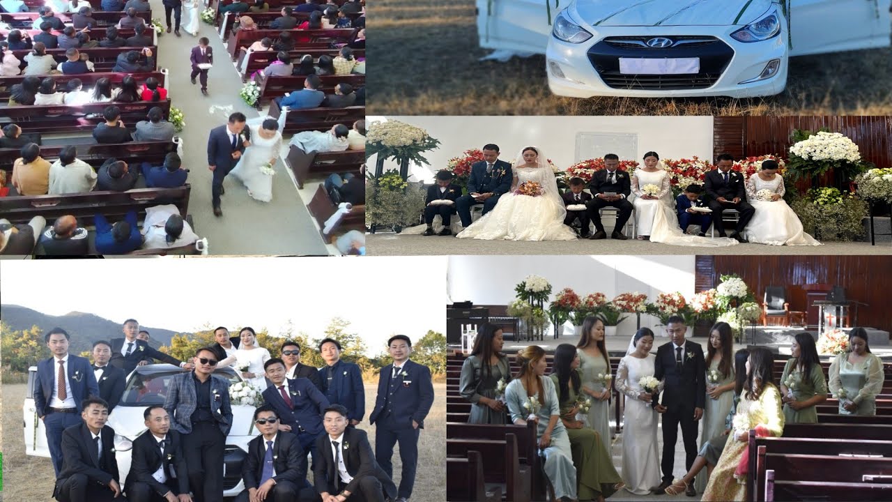 Mass wedding  At [Losami Baptist Church] village vlog 22thDec  2023