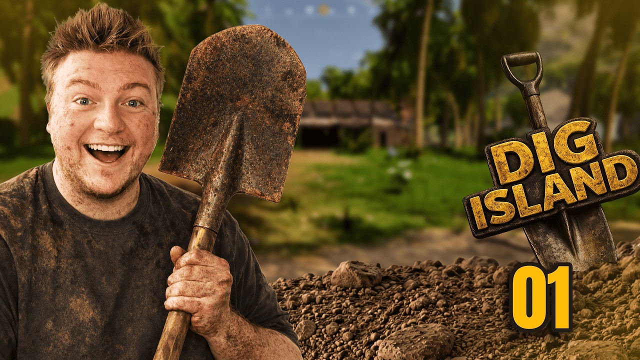 ENDLICH kann ich graben |  Dig Island #001