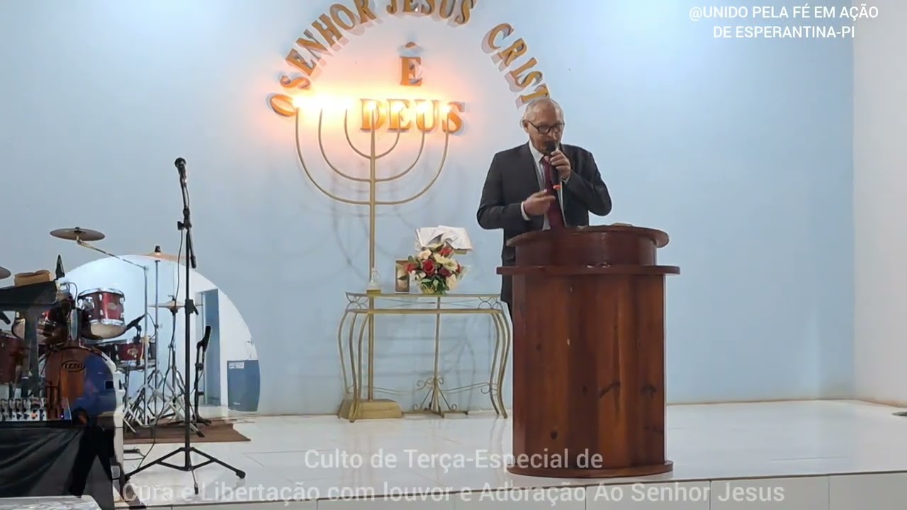 Terça-Especial de Cura e Libertação com louvor e Adoração Ao Senhor e pregação 