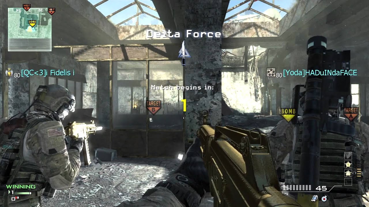 MW3 S&D Dome Aggression - Flawless Gameplay