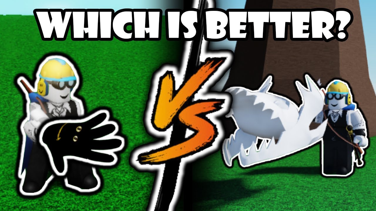Slap Battles VS Slap Battles but bad (Glove Comparison)