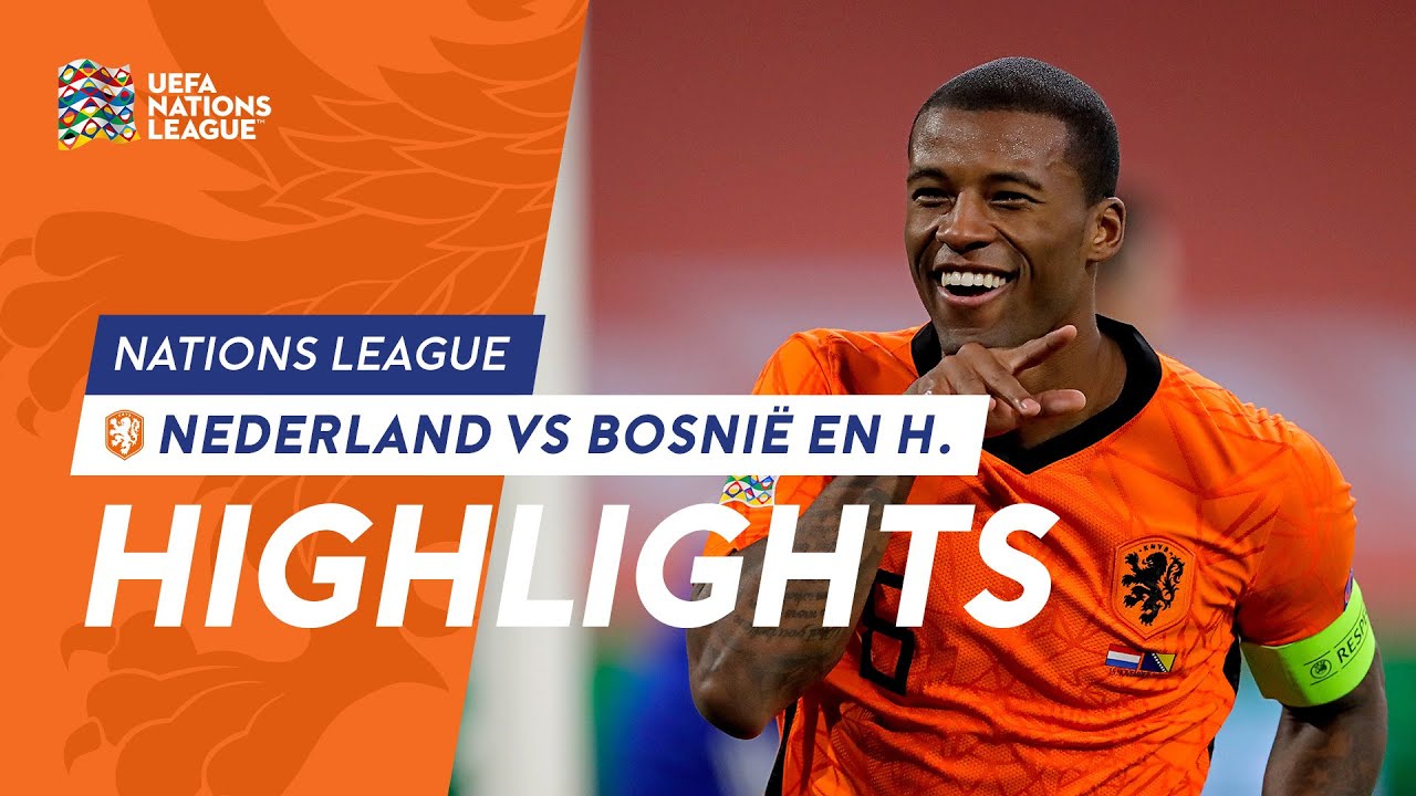 Highlights Nederland - Bosnië (15/11/2020) Nations League