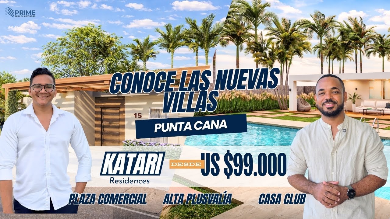 😱 ¿Una Villa en Punta Cana Desde US$99,000?