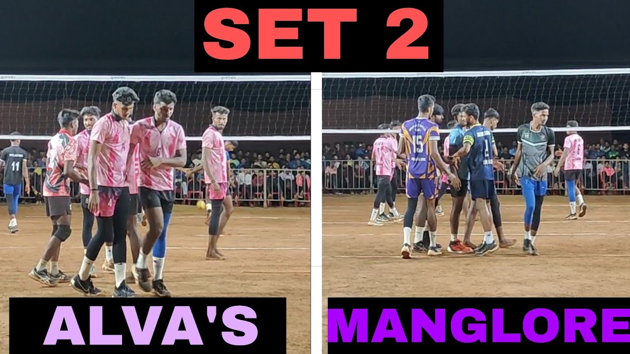ALVA'S VS MANGLORE 🔥 | SET 2 | MURDESHWAR VOLLEYBALL TOURNAMENT