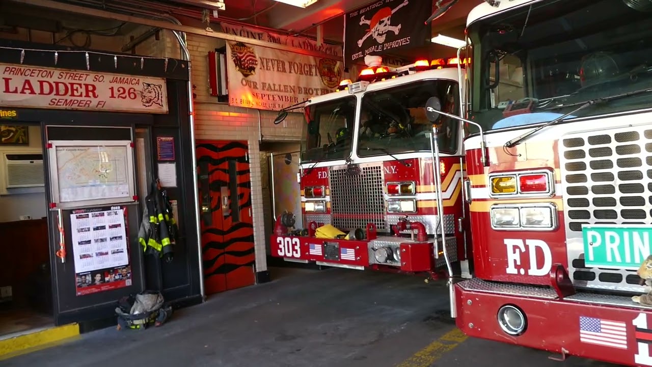FDNY Engine 303 responds to Box 8851