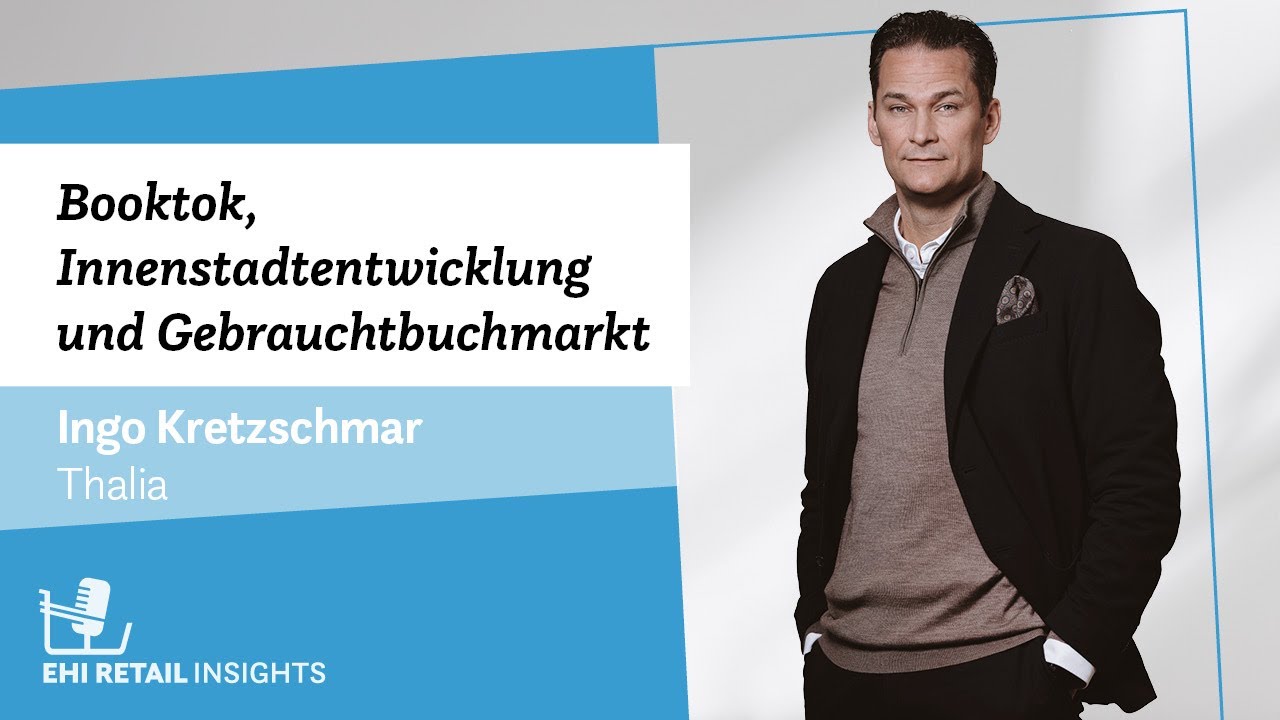 Ingo Kretzschmar, CEO Thalia, über Booktok, Innenstadtentwicklung und Gebrauchtbuchmarkt