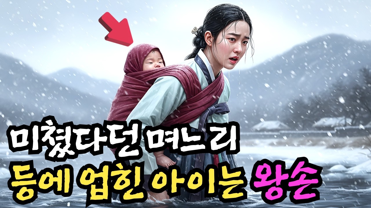 [야담]미쳤다던 며느리… 등에 업힌 아이가 왕손이었다