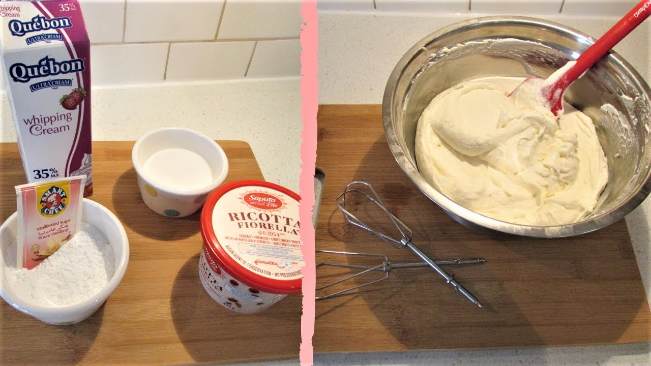 ❤️Recette de Crème pour vos gâteaux, facile, rapide et délicieuse😋