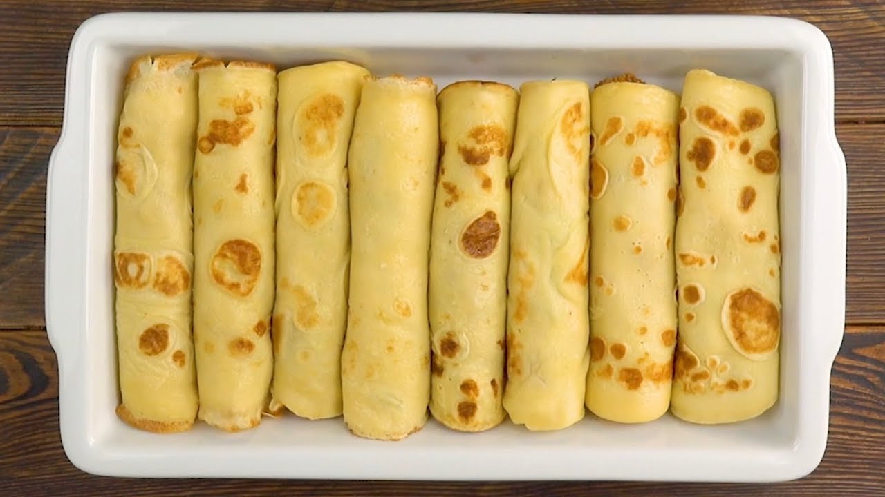 Il ripieno di queste 8 crespelle porta direttamente nel paradiso del gusto!