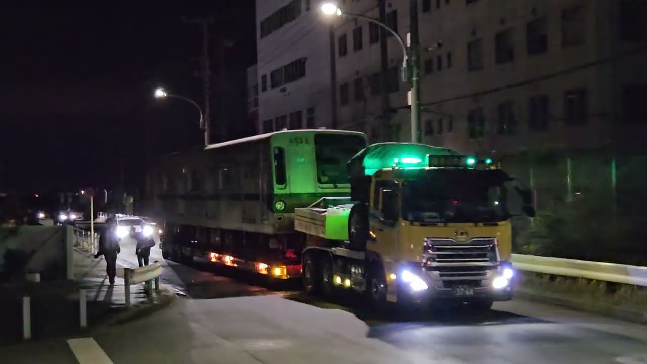 東京メトロ6102F廃車陸送