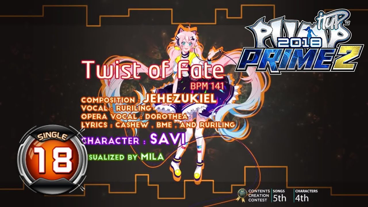 Twist of Fate S18 | PUMP IT UP PRIME 2 (2018) Patch 2.0