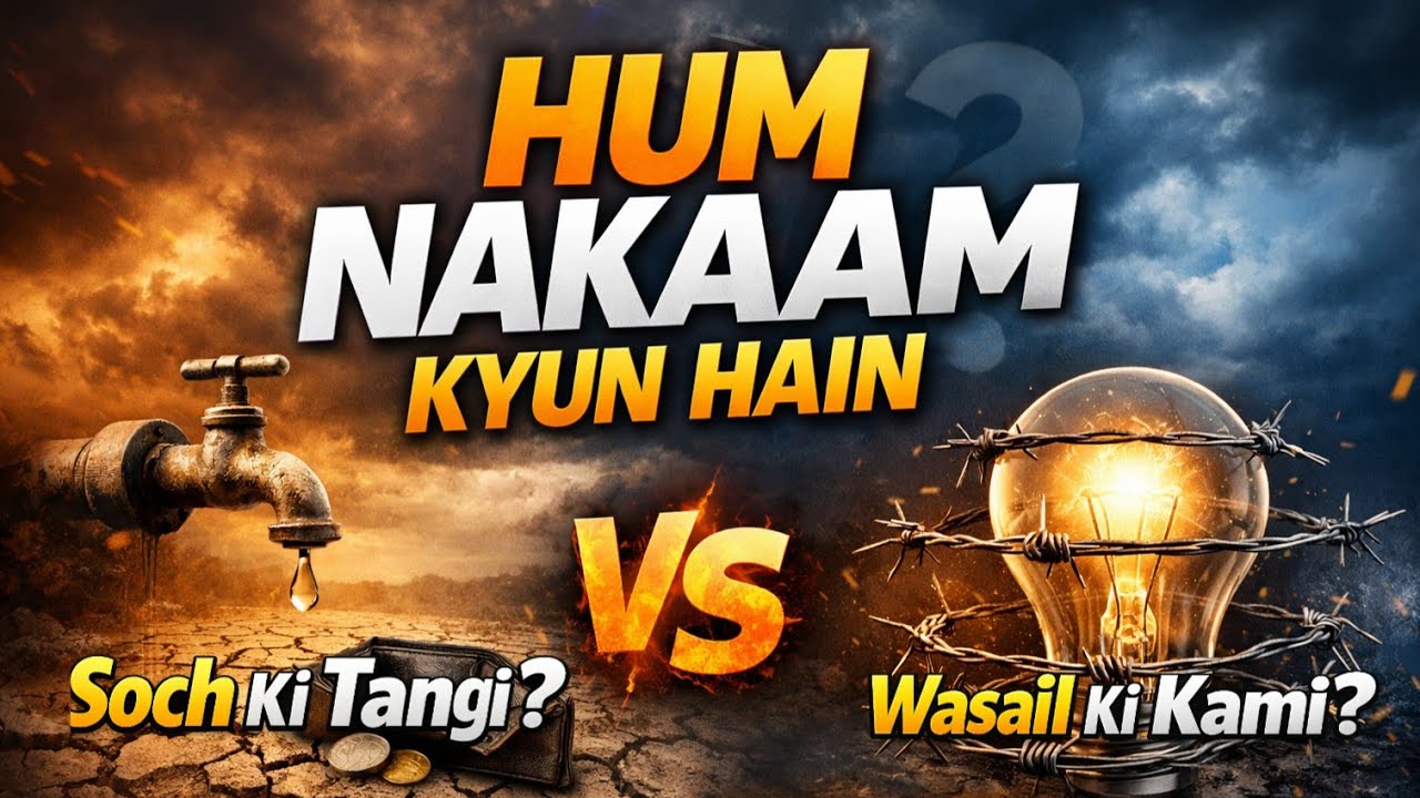 Hum Nakaam Kyun Hain? Wasail Ki Kami Ya Soch Ki Tangi | Risk Planning & Comfort Zone Reality