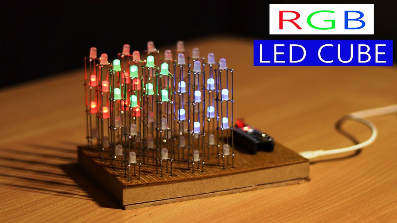 How to Make a DIY Dream RGB LED Cube at home