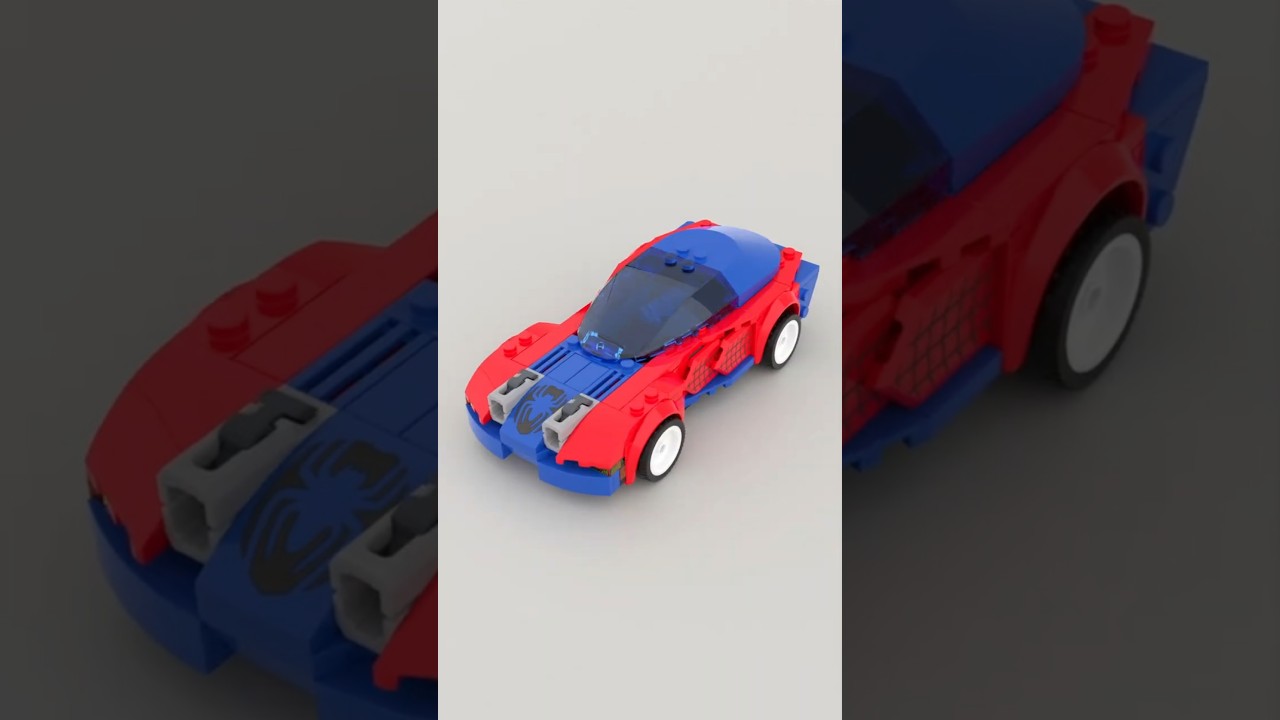 LEGO 76279 Spider-Man Race Car Satisfying Speed Build #lego