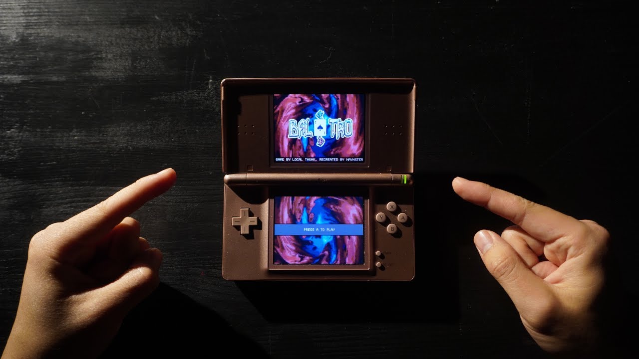 BALATRO for Nintendo DS (Thank you @Haynster )