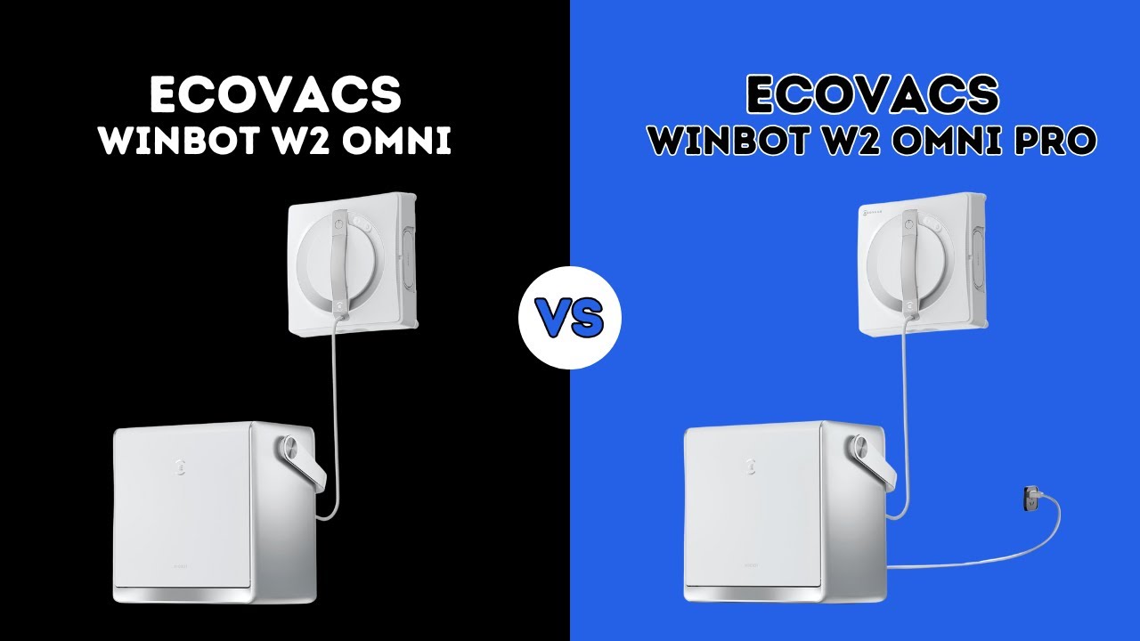 ⭐ ECOVACS WINBOT W2 OMNI VS PRO ⭐ | COMPARISON