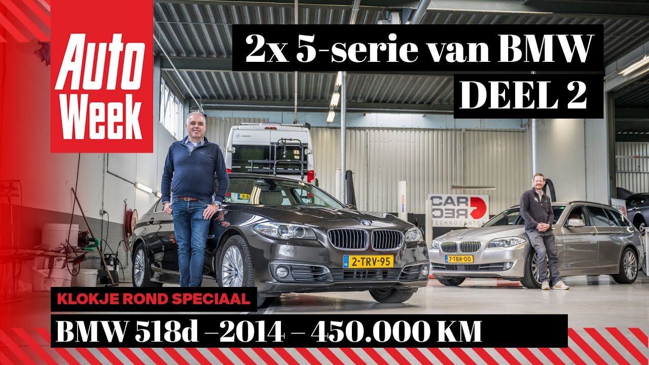 Klokje Rond Speciaal - 2 x 5-serie van BMW - BMW 518d – 2014 – 442.357 km