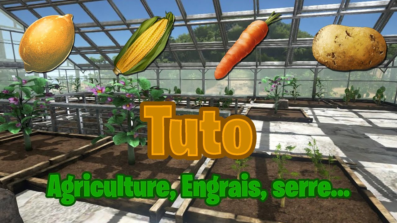 [TUTO ARK] Culture, Engrais, Serre et carré de culture TEK... | Tout sur la Culture