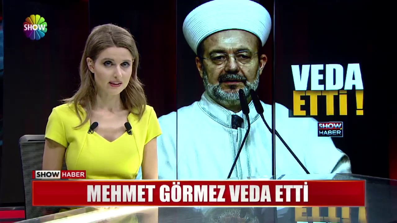 Mehmet Görmez veda etti