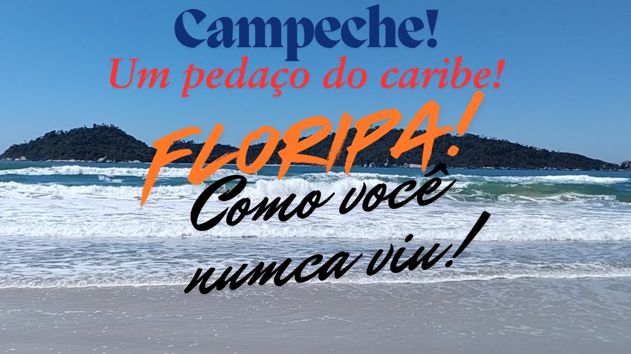 Floripa Incrível. Você tem que conhecer a  Praia do Campeche, o paraíso da Ilha da Magia.