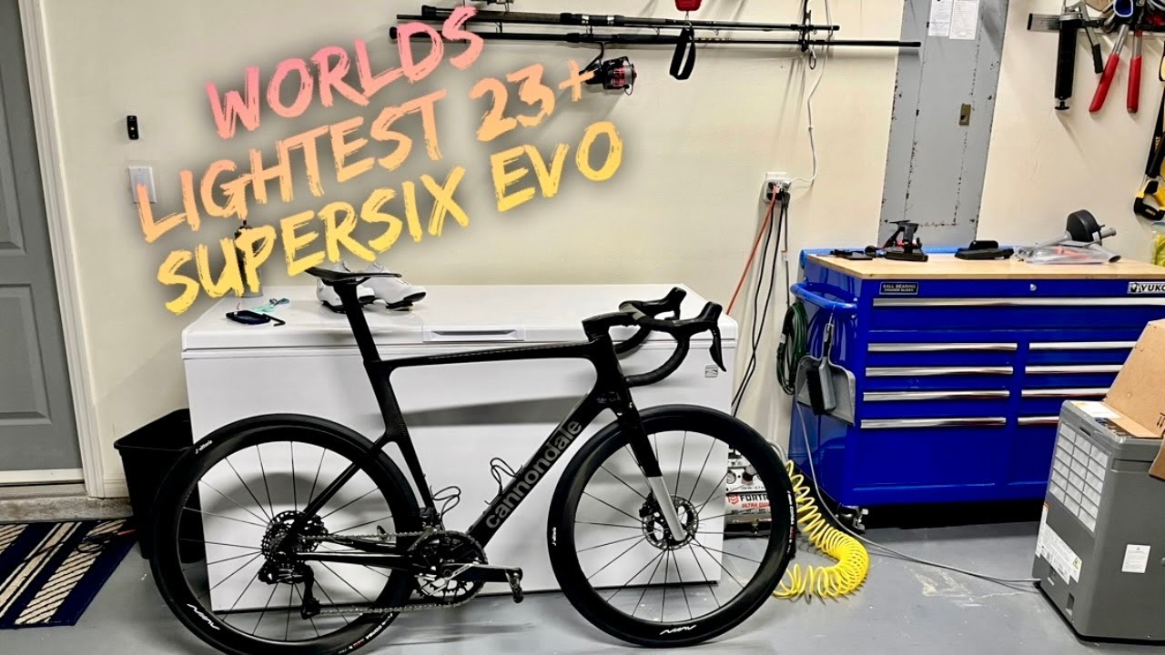 Worlds Lightest Cannondale SuperSix Evo 58cm 5.7kg #cannondale #supersixevo #cyclingtech #cycling
