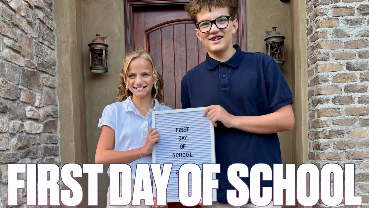 FIRST DAY OF SCHOOL | GOING BACK TO SCHOOL FOR THE FIRST TIME 2025