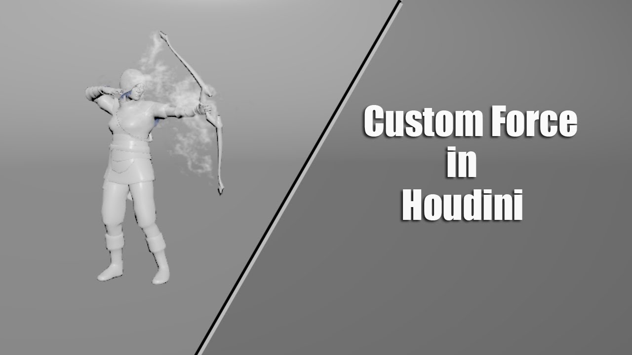 Custom Force In Houdini Pyro