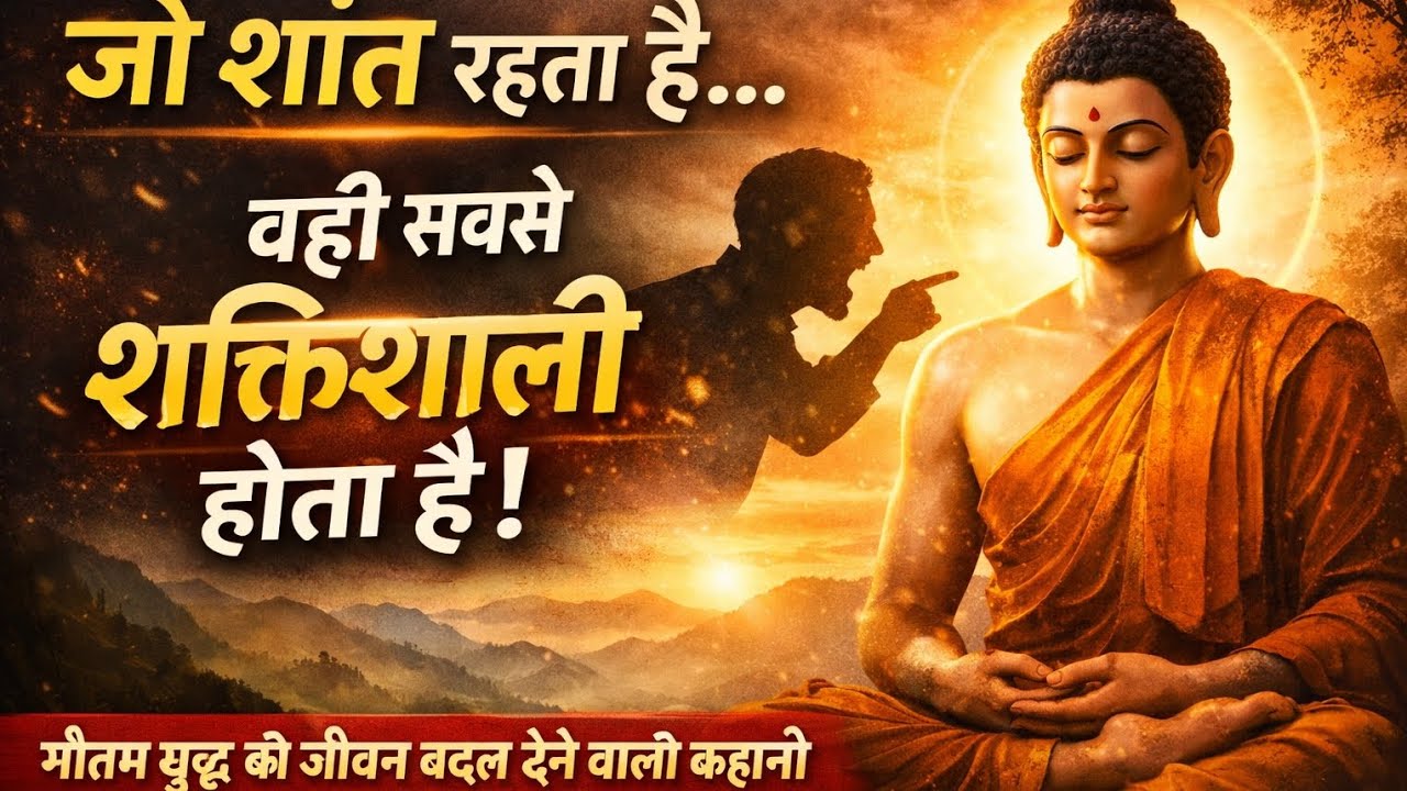 जो शांत रहता है वही जीतता है | Gautam Buddha Motivational Story in Hindi #yutube#viralvideo#
