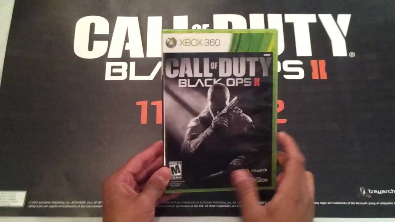 Black Ops 2 Unboxing - Xbox 360
