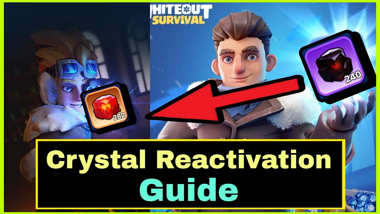 ✅ Correct method to complete Crystal Reactivation - Whiteout Survival | Fire crystal ember F2P tips