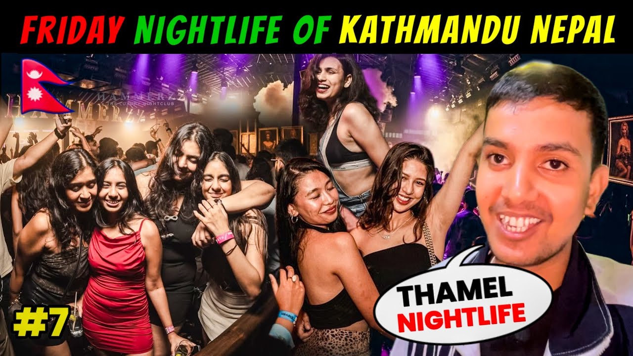 🇳🇵FRIDAY NIGHTLIFE OF KATHMANDU NEPAL | Thamel Nightlife | Kathmandu Nightlife | LOD CLUB 