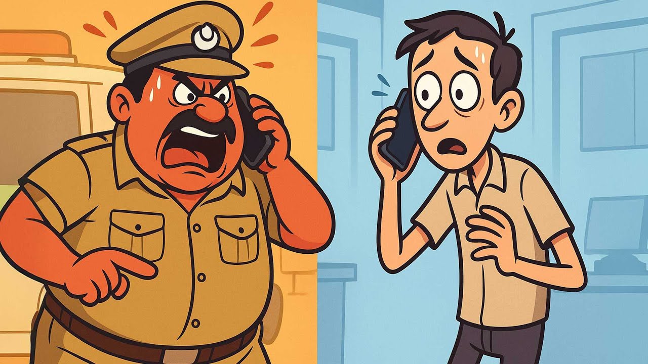 Fat Police vs Thin Man – The Funniest Phone Fight Ever!