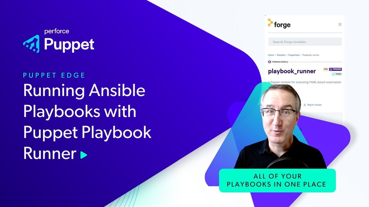 Запуск плейбуков Ansible с помощью Puppet Playbook Runner