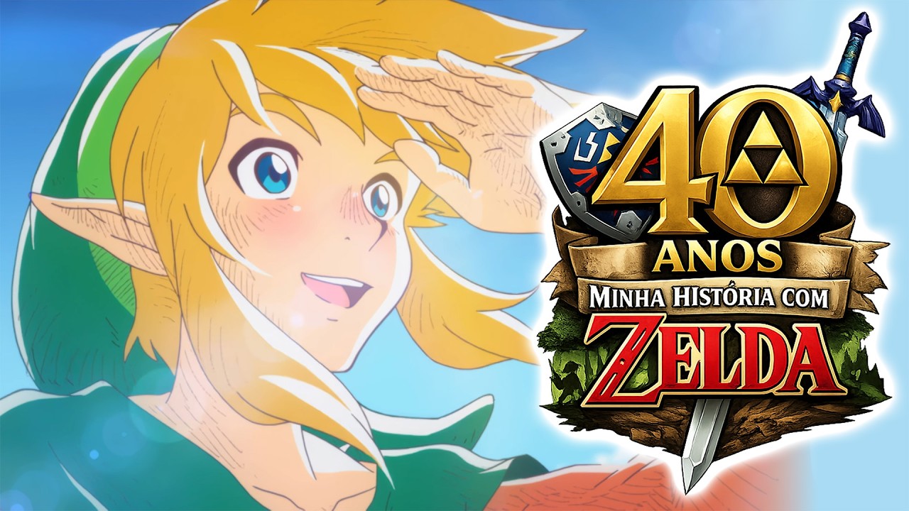 A MINHA HISTÓRIA COM ZELDA - Especial de 40 ANOS