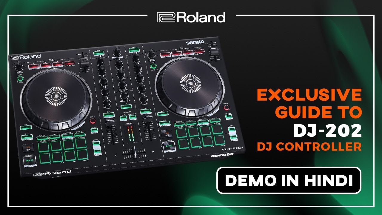 Roland DJ 202 Controller Review in Hindi (हिंदी)