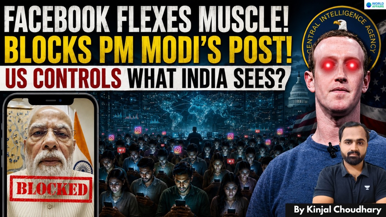 Why Facebook Blocked PM Modi's NEET Post - Is the US Algorithm Manipulating India's Youth? | Kinjal