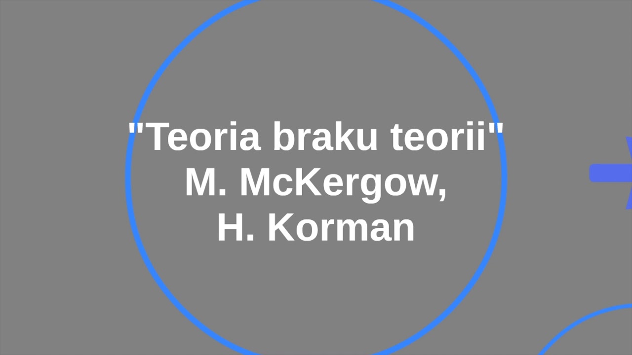 TSR i teoria