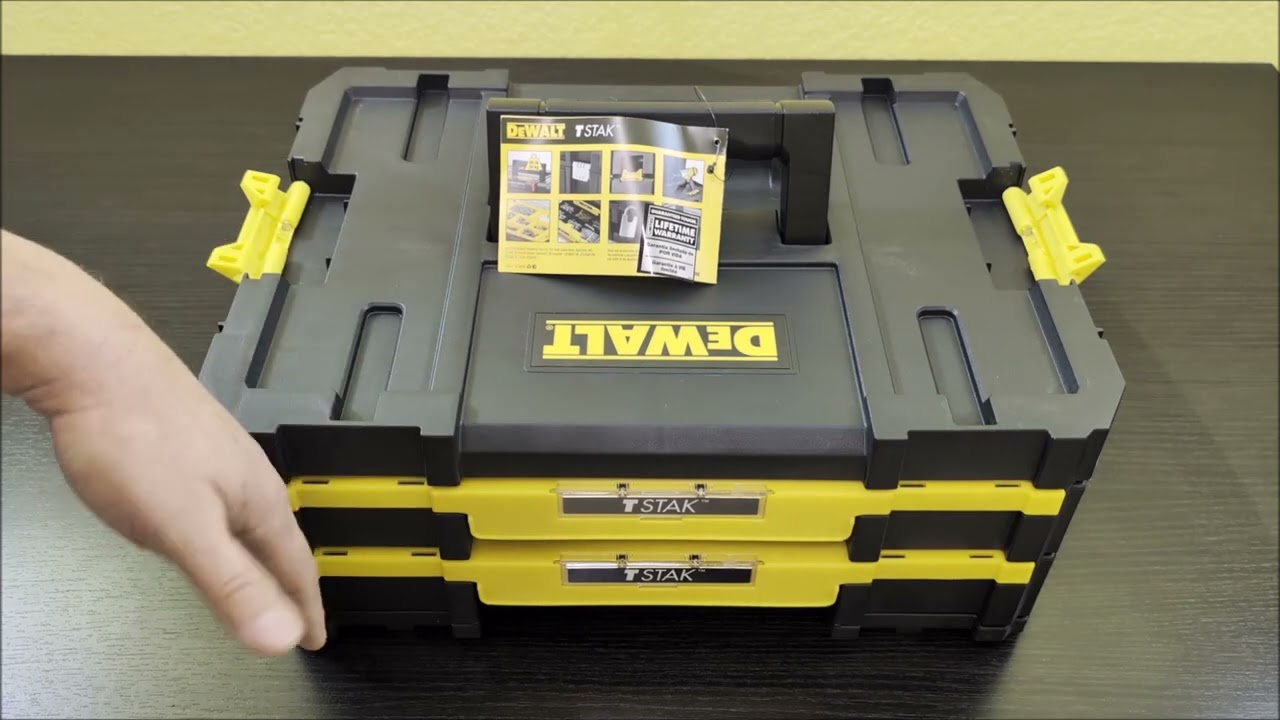 What You Should Know - DEWALT TSTAK Storage w/Double Drawers